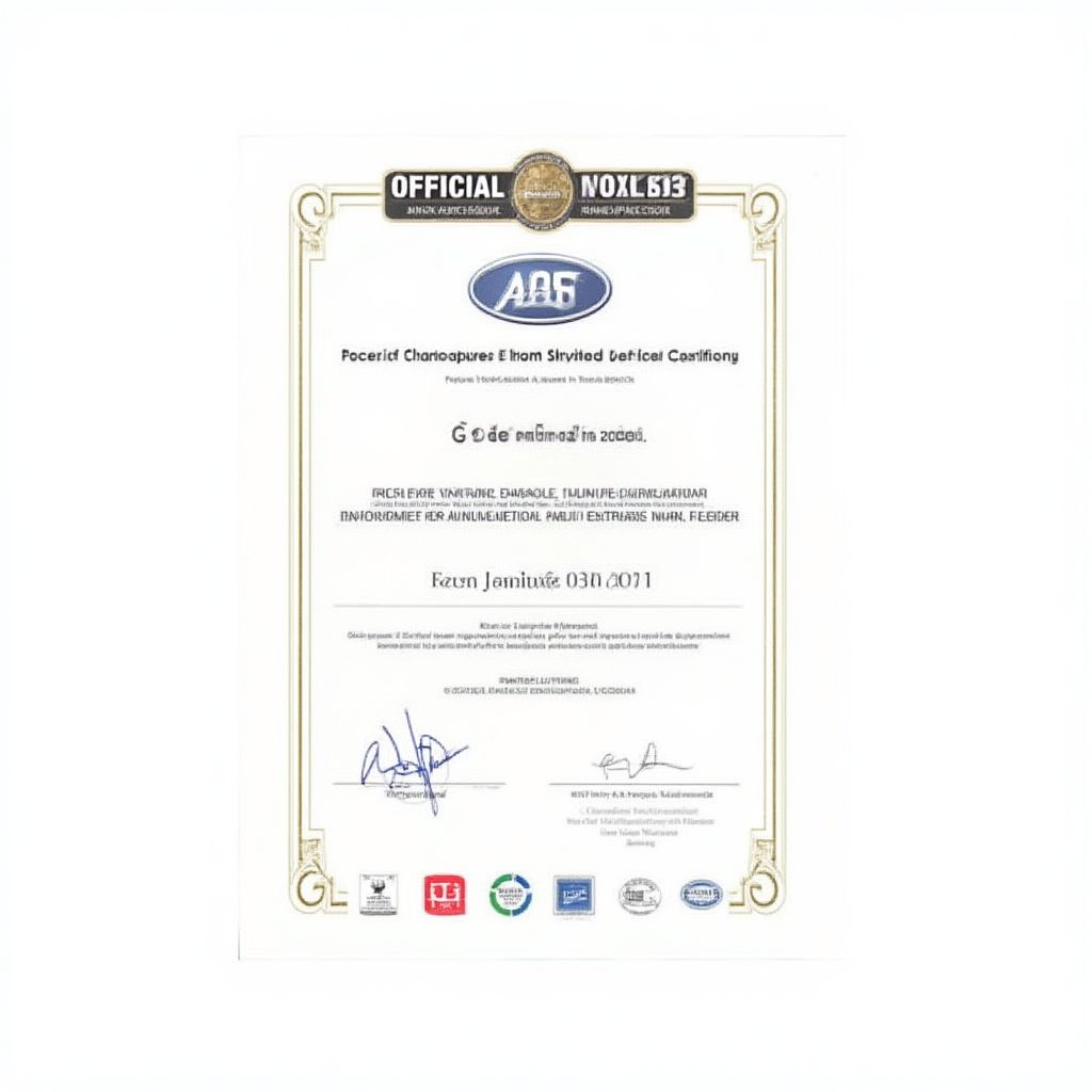 Certificación de Fabricantes
